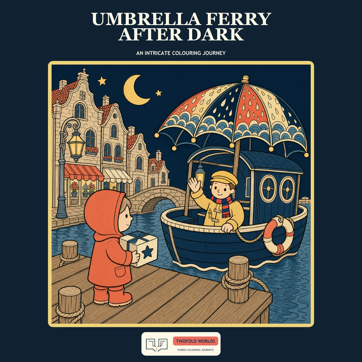 Umbrella Ferry After Dark, digital front cover