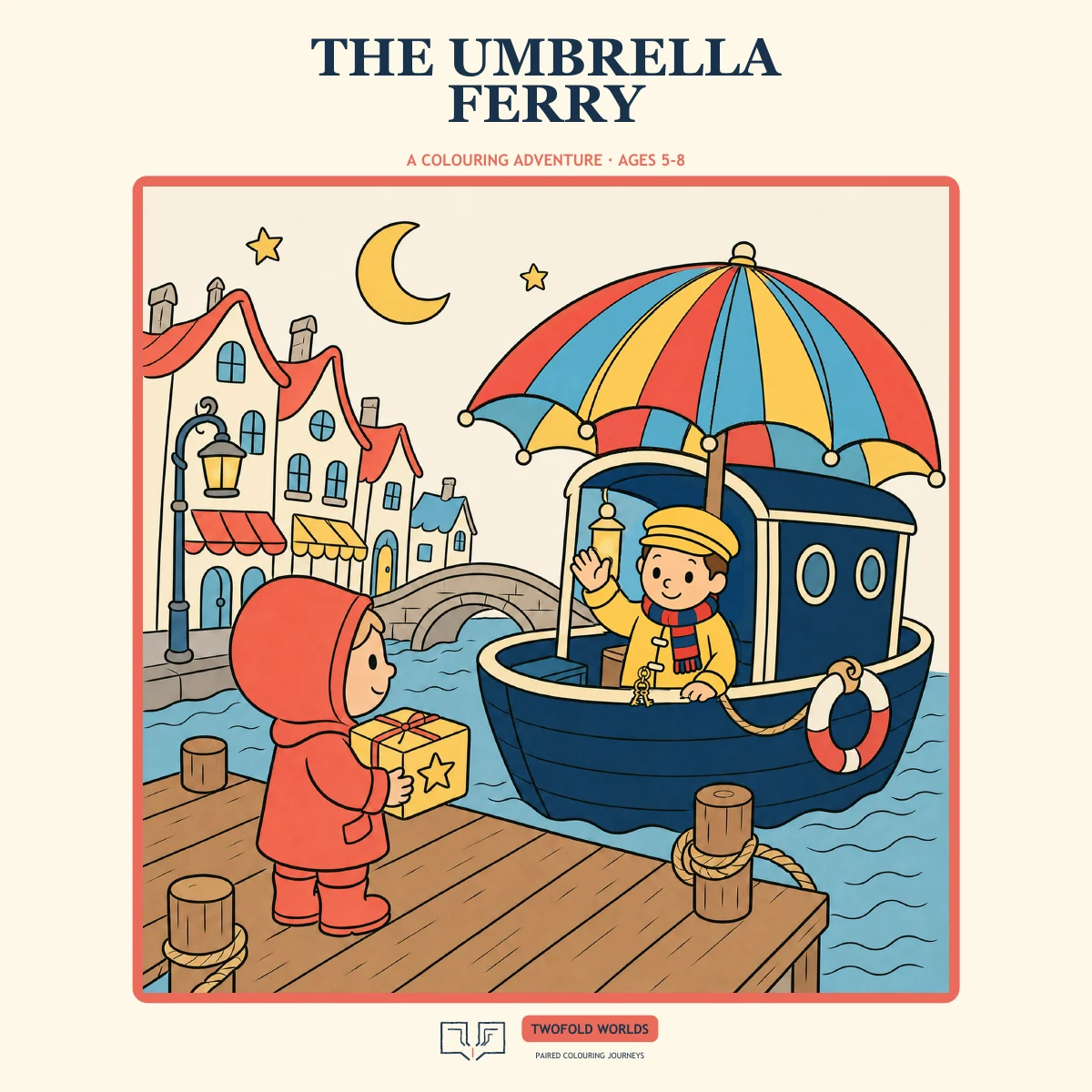 The Umbrella Ferry, digital front cover